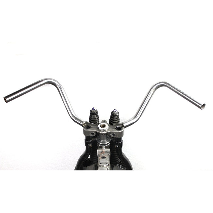 WR Hillclimber Spring Fork Inline Handlebar Raw - V-Twin 49-1037