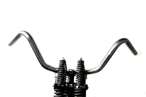 V-Twin Manufacturing WR Hillclimber Spring Fork Inline Handlebar Raw - additional view 2