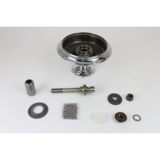 45 W Front Wheel Hub Assembly Chrome - V-Twin 49-1288