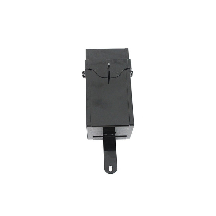 Black Powder Coated Battery Box - V-Twin 49-1333