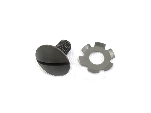 V-Twin Manufacturing Parkerized Pivot Lever Screw and Spring Set