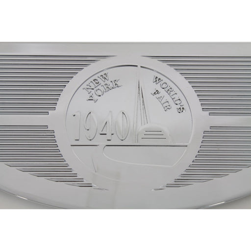 Chrome World's Fair 1940 Footboard Mats - V-Twin 49-1647
