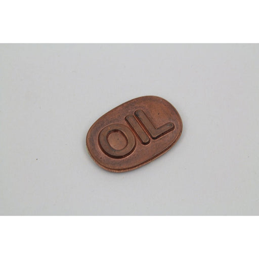 45 Oil Tank Emblem - V-Twin 49-1666