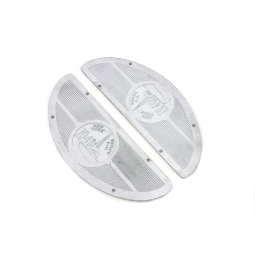 World's Fair 1940 Alloy Footboard Inserts - V-Twin 49-1740