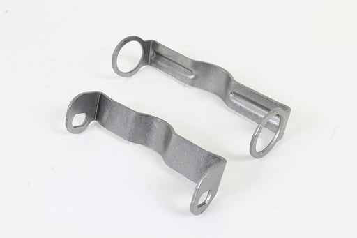 V-Twin Manufacturing Raw Spring Fork Shock Bracket Set - additional view 2