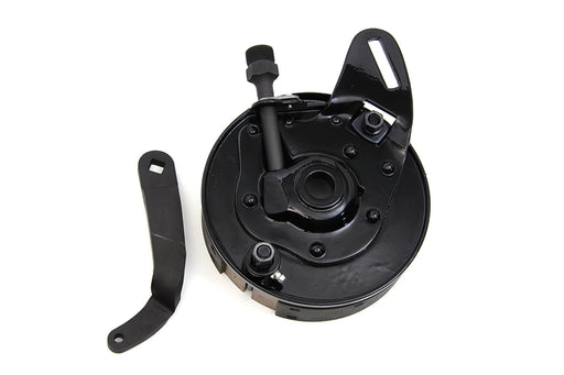 V-Twin Manufacturing 45 Black Rear Brake Backing Plate Assembly - additional view 2