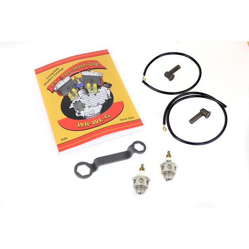 45 W/G 18mm Replica Spark/Wire Plug Kit - V-Twin 49-1890