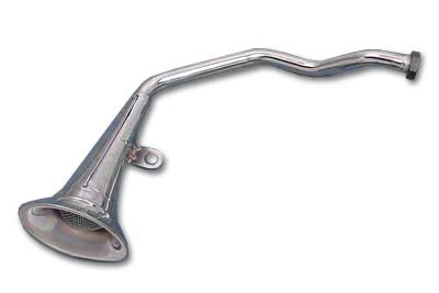 V-Twin Manufacturing Trumpet Horn Bugle Chrome