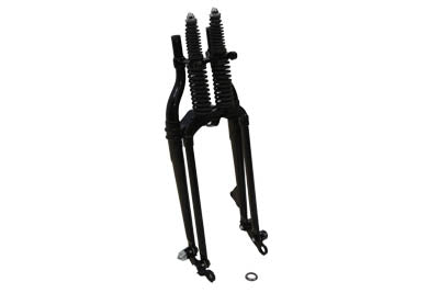 V-Twin Manufacturing 18 Inline Spring Fork Assembly Black - additional view 2