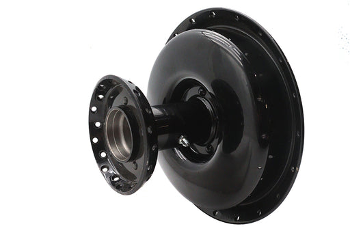 V-Twin Manufacturing Factory Sample Front Wheel Hub and Brake Drum Black