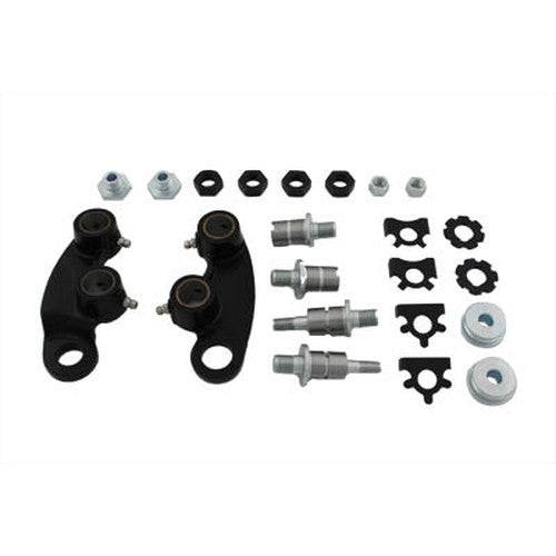 74 Spring Fork Rocker Kit Black - V-Twin 49-2582