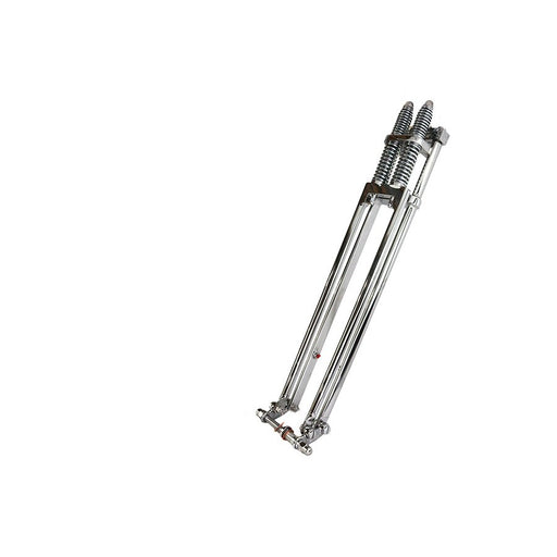 D+D Narrow Spring Fork Assembly Chrome 29",Y - V-Twin 49-3122 - Big Twin 0+