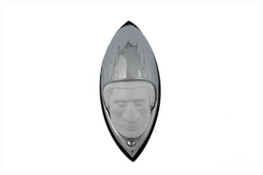 V-Twin Manufacturing Replica Indian Face Front Fender Lamp