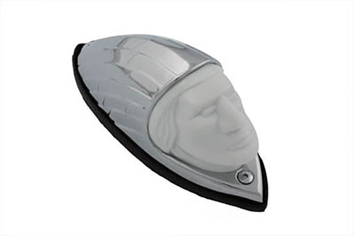 V-Twin Manufacturing Replica Indian Face Front Fender Lamp - additional view 2
