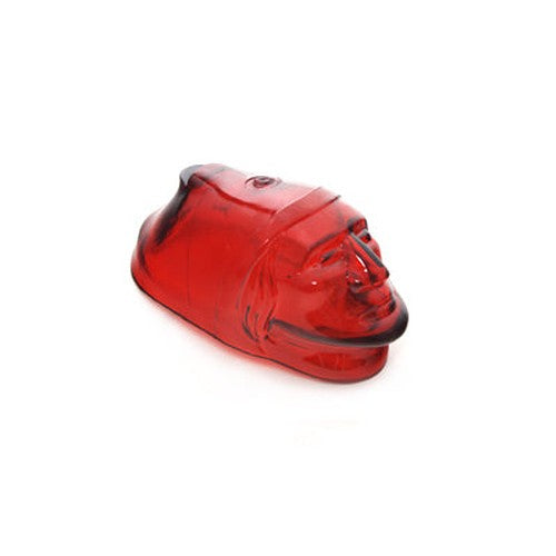 Indian Front Fender Lamp Lens Red - V-Twin 49-4123