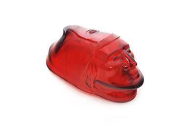 V-Twin Manufacturing Indian Front Fender Lamp Lens Red