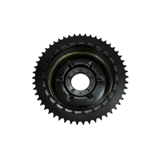 1936 Rear Brake Drum Black - V-Twin 49-5515