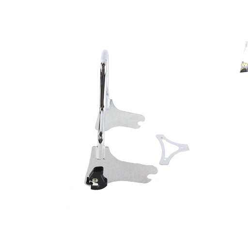 12-3/4 Detachable Sissy Bar Chrome - Wyatt Gatling 80229 - OEM 52723-06A - Big Twin 1997-2008