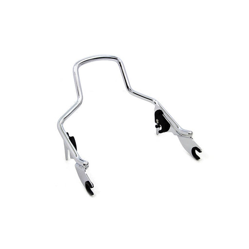 Shorty Detachable Sissy Bar Chrome - Wyatt Gatling 81028 - OEM 52610-09A - Twin Cam Touring 2009+