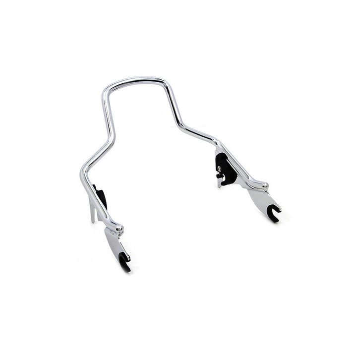 Shorty Detachable Sissy Bar Chrome - Wyatt Gatling 81028 - OEM 52610-09A - Twin Cam Touring 2009+
