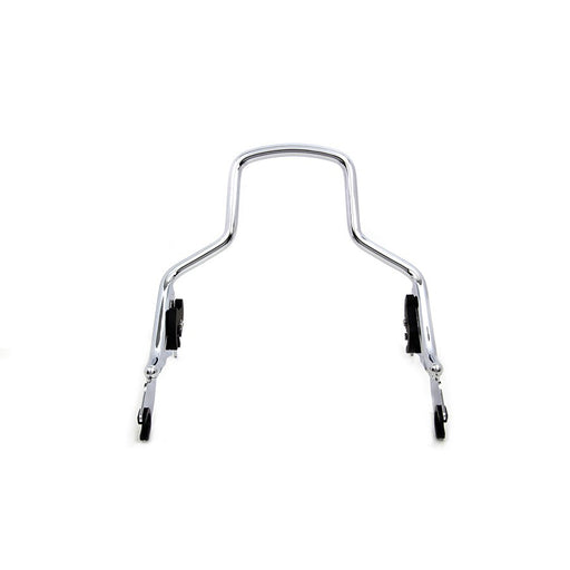 Shorty Detachable Sissy Bar Chrome - Wyatt Gatling 81028 - OEM 52610-09A - Twin Cam Touring 2009+
