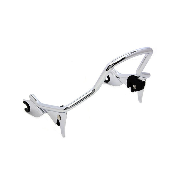 Shorty Detachable Sissy Bar Chrome - Wyatt Gatling 81028 - OEM 52610-09A - Twin Cam Touring 2009+