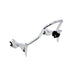 Shorty Detachable Sissy Bar Chrome - Wyatt Gatling 81028 - OEM 52610-09A - Twin Cam Touring 2009+
