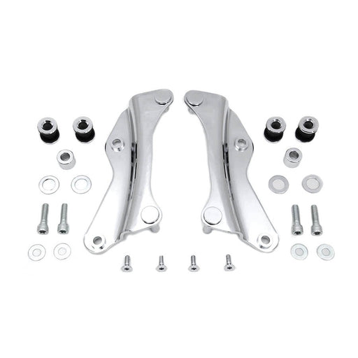 4 Point Docking Hardware Kit Chrome - Wyatt Gatling 80246 - OEM 52300353 - Twin Cam Touring 2014+