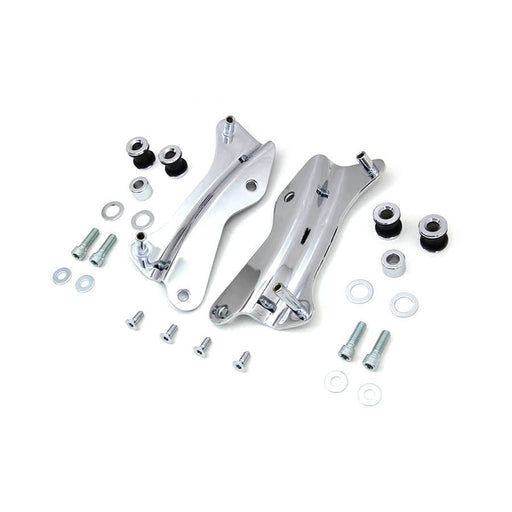 4 Point Docking Hardware Kit Chrome - Wyatt Gatling 80246 - OEM 52300353 - Twin Cam Touring 2014+