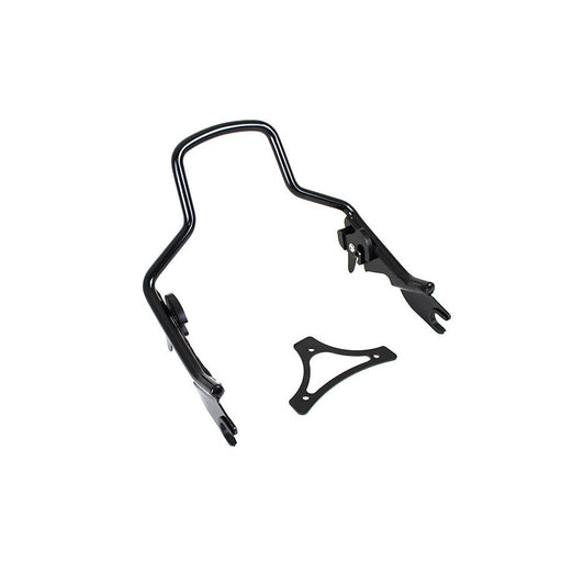 Shorty Detachable Sissy Bar Black - Wyatt Gatling 80195 - OEM 54248-09A - Twin Cam Touring 2009+