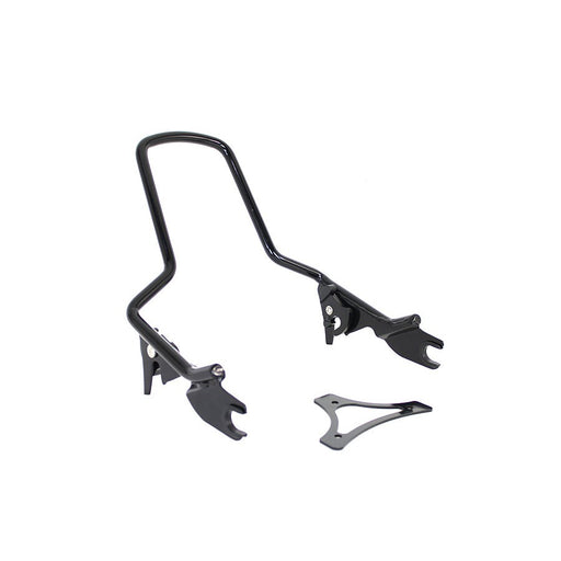 Standard Detachable Sissy Bar Black - Wyatt Gatling 80196 - OEM 54247-09A - Twin Cam Touring 2009+