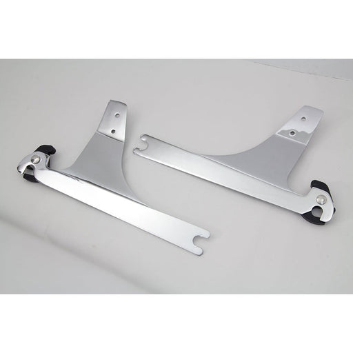 Sissy Bar Detachable Side Plates - Wyatt Gatling 086077 - OEM 53870-01A - Big Twin 1993-2005
