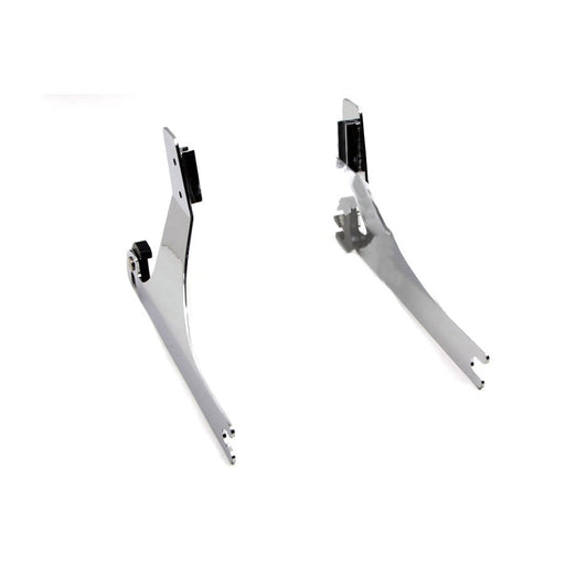 Sissy Bar Detachable Side Plates - Wyatt Gatling 086067 - OEM 53543-95A - Big Twin 1996-2001