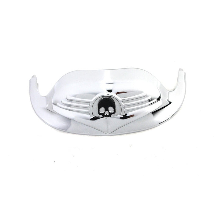 Skull Front Fender Tip Chrome - V-Twin 50-0382 - Big Twin 1986-2008