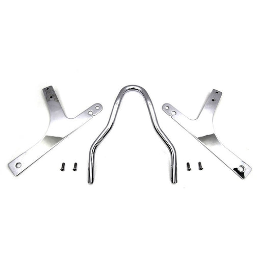 10 Sissy Bar Kit Chrome - V-Twin 50-0477 - Big Twin 1996-2005