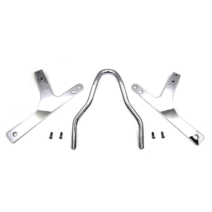 10 Sissy Bar Kit Chrome - V-Twin 50-0477 - Big Twin 1996-2005