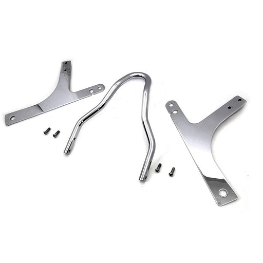 10 Sissy Bar Kit Chrome - V-Twin 50-0477 - Big Twin 1996-2005