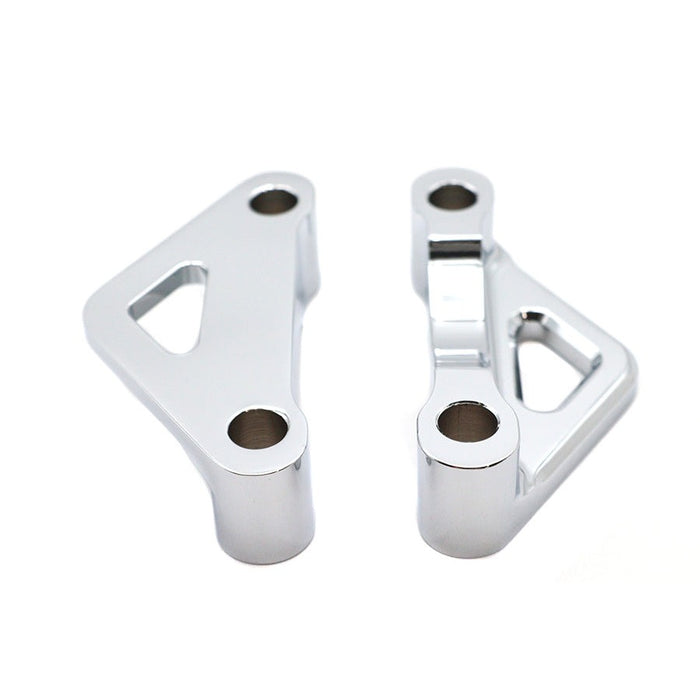 Front Fender Mount Spacer Set Chrome - V-Twin 50-0579