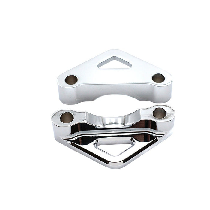 Front Fender Mount Spacer Set Chrome - V-Twin 50-0579