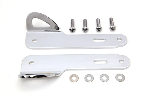 Wyatt Gatling Chrome Tie Down Bracket Kit - additional view 2
