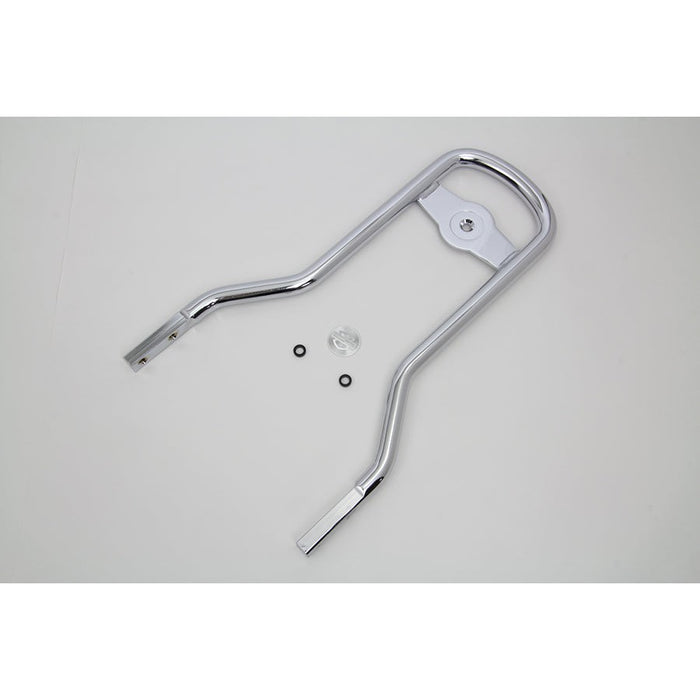 14-1/2 Mini Medallion Style Sissy Bar Upright Chrome - Wyatt Gatling 80193 - OEM 52300018