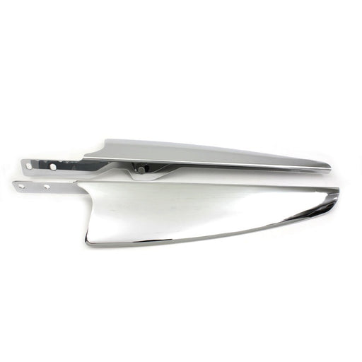 Chrome Windshield Deflector Set - Wyatt Gatling 77495 - OEM 57400143 - Big Twin 1986-2017
