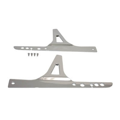 Sissy Bar Side Plates - Wyatt Gatling 086082 - OEM 53020-06A - Twin Cam 2006-2013