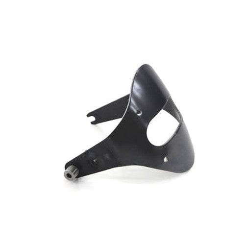 Black Front Fender Mount Bracket - Wyatt Gatling 59347-08 BHP - OEM 59347-08 BHP - Twin Cam 2008+