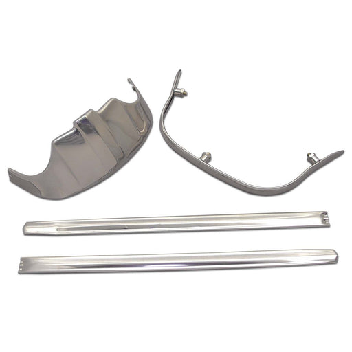 Stainless Steel Front Fender Tip Kit - Wyatt Gatling 71766 - OEM 59204-49