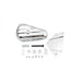 Chrome Left Side Oval Tool Box and Mount Kit - V-Twin 50-1012 - OEM 64207-89B - Big Twin 1984-1999
