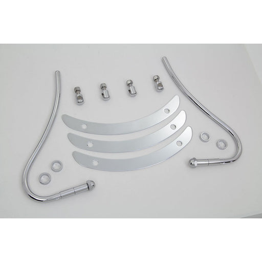 Chrome Front Fender Trim Bumper Grill - Wyatt Gatling 77082 - OEM 91075-55