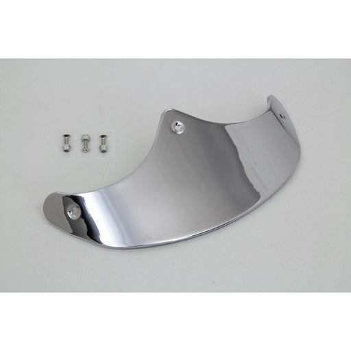 Smooth Front Fender Tip Chrome - Wyatt Gatling 70135 - OEM 59286-89 - Big Twin 1989-2006