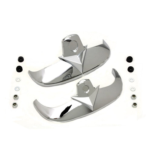 Chrome Fender Tip Set - V-Twin 50-1214 - Big Twin 1997-2006