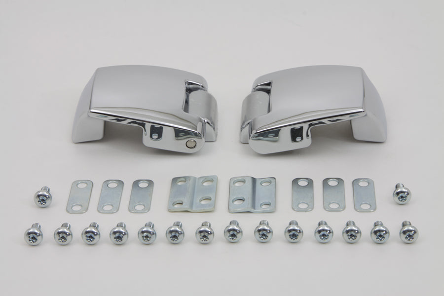 Wyatt Gatling Chrome Tour-Pak Luggage Hinge Kit - additional view 3